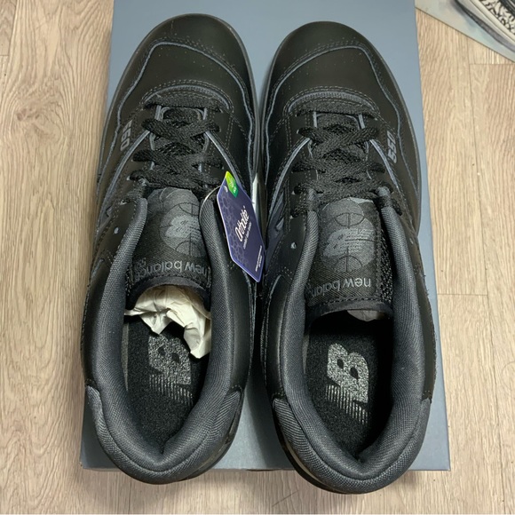 New Balance 550 Triple Black BB550BBB Sizes 10.5 Available Brand New - Picture 10 of 11